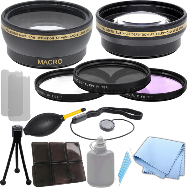 CPL 52mm Circular Polarizer Multicoated Glass Filter for Pentax K7 Microfiber Cleaning Cloth