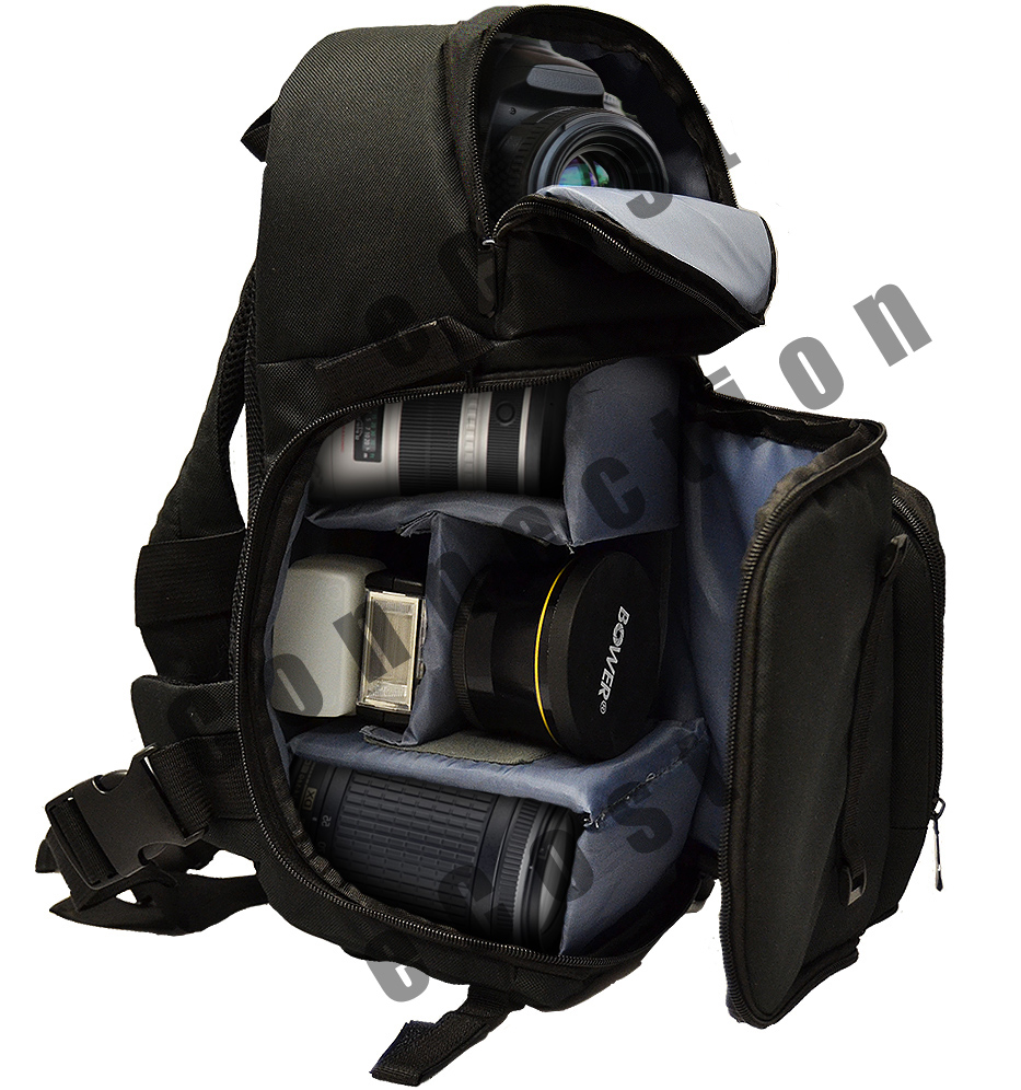 Sling Style Shoulder Bag for Canon 60D 70D Camera / Camcorder