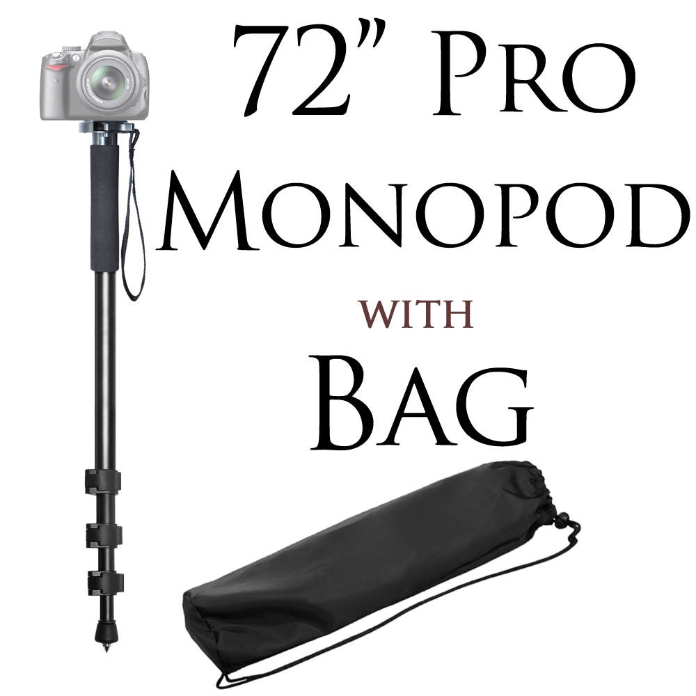 72" Monopod with Quick Release for DSLR Cameras/Camcorders - 2473994 - 72&#8243; Monopod with Quick Release for DSLR Cameras/Camcorders