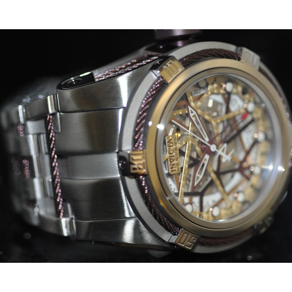 invicta bolt zeus stainless steel