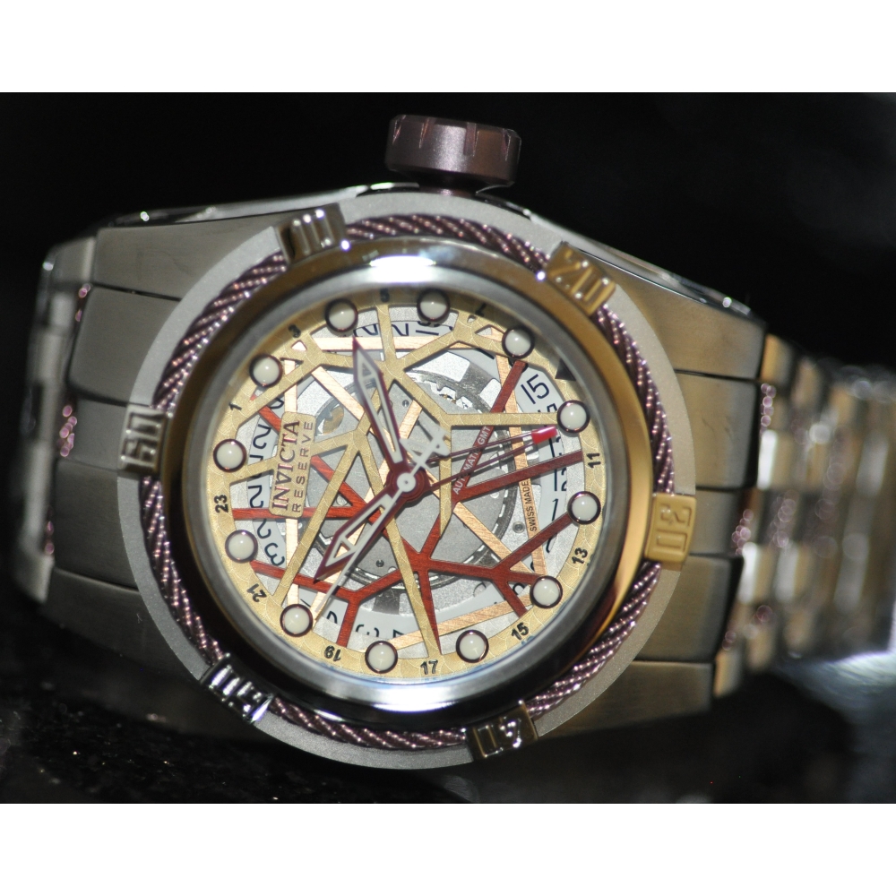 invicta bolt zeus stainless steel