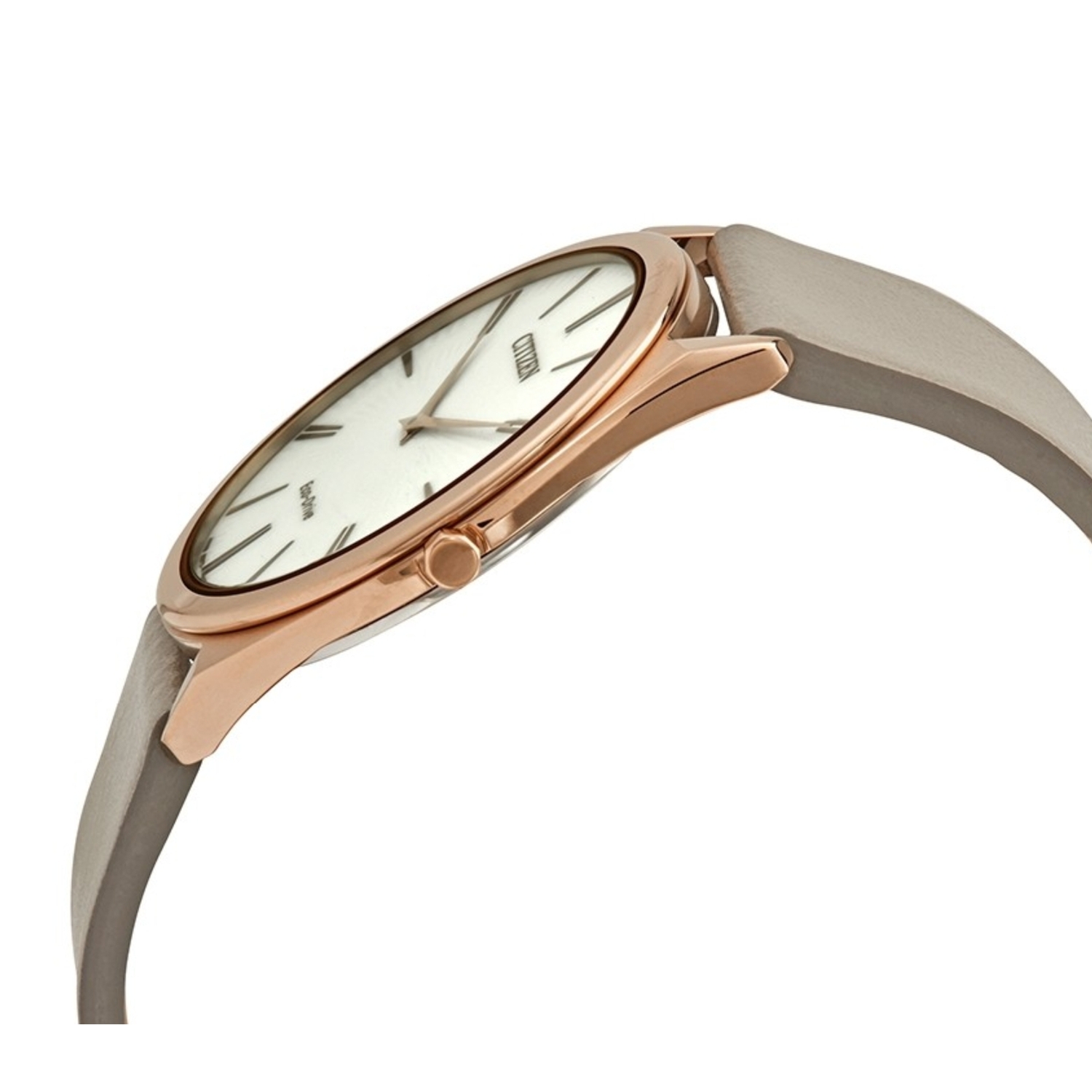 citizen eco drive stiletto gold