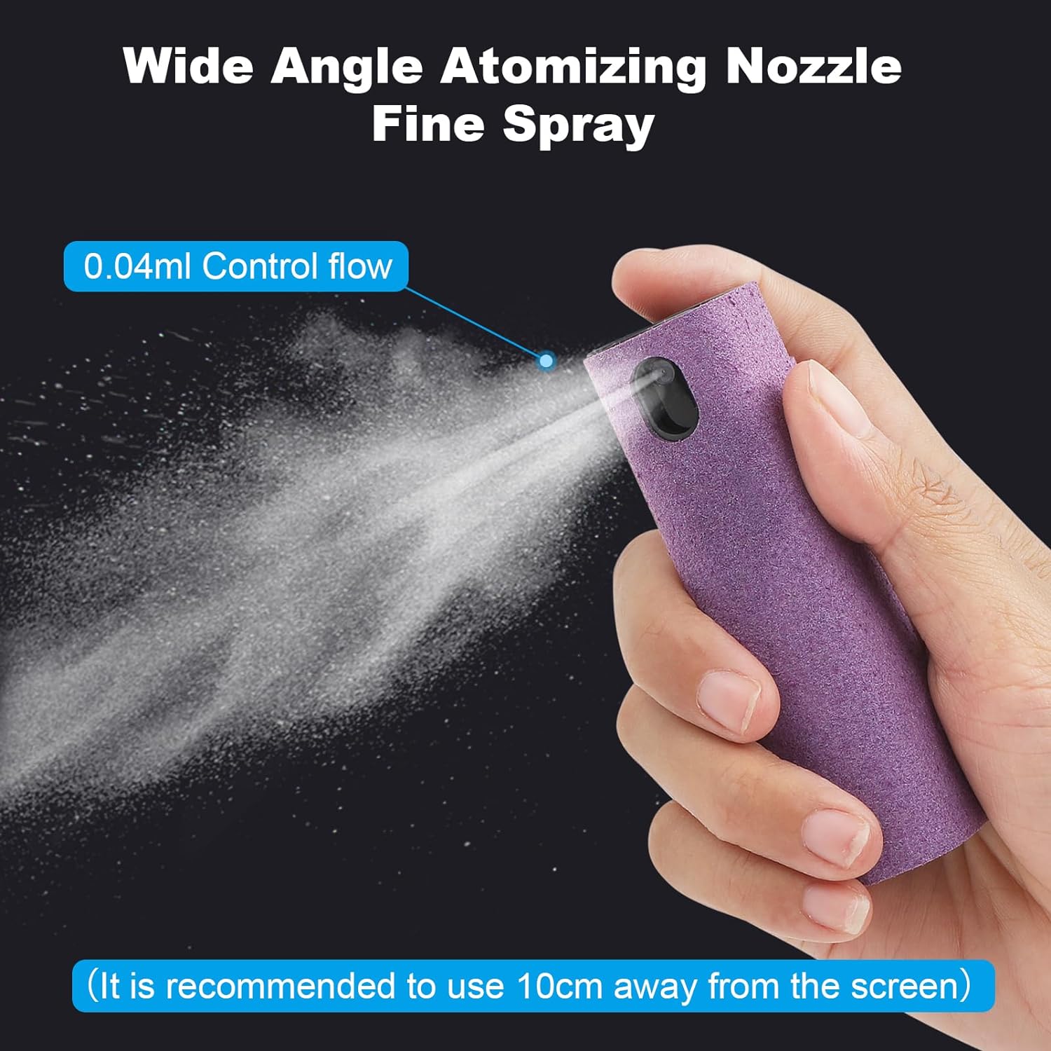 Screen Cleaner Spray & Phone Stand for Smartphone Tablet, TV Laptop ...